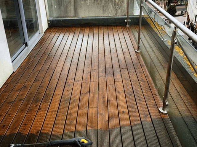 Domestic Pressure Washing Decking