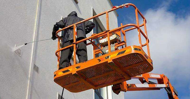 Exterior Building Cleaning by H2O Cleaning Services Exterior Building Cleaning by H2O Cleaning Services