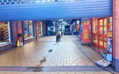 Abergavenny Shopping Centre Deep Clean