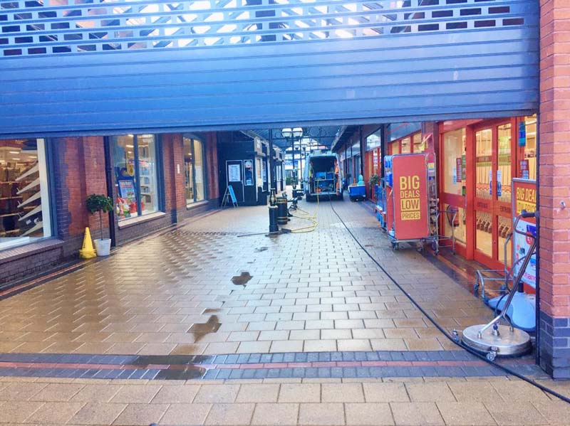 Abergavenny Shopping Centre Deep Clean