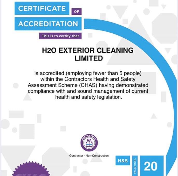 CHAS - Certificate of Accreditation